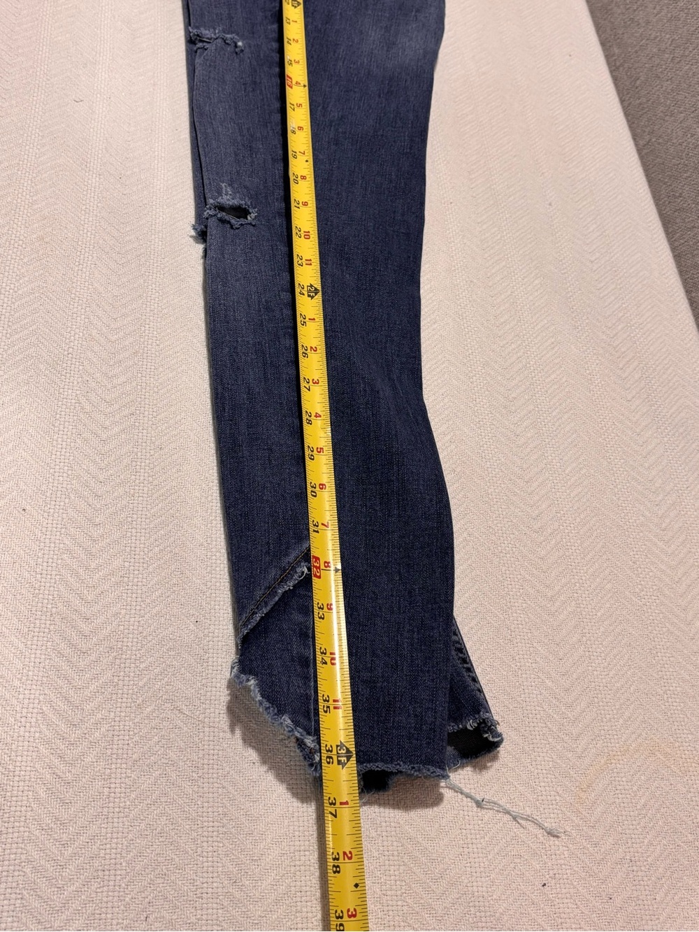 🩵Free People Indigo Ripped Skinny Jeans - Picture 14 of 16